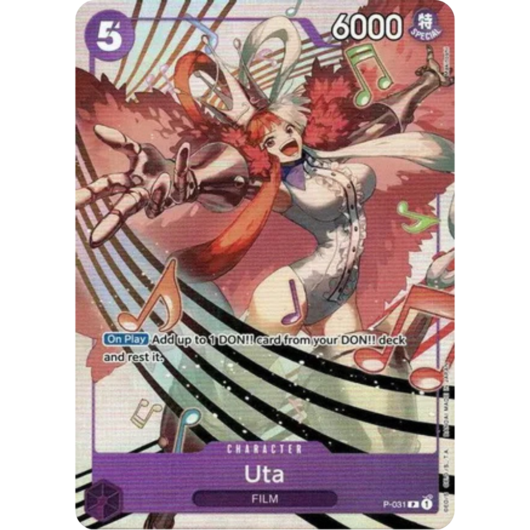 Uta - P-031 (Premium Card Collection -Uta-) (P-031) - One Piece Promotion Cards Foil
