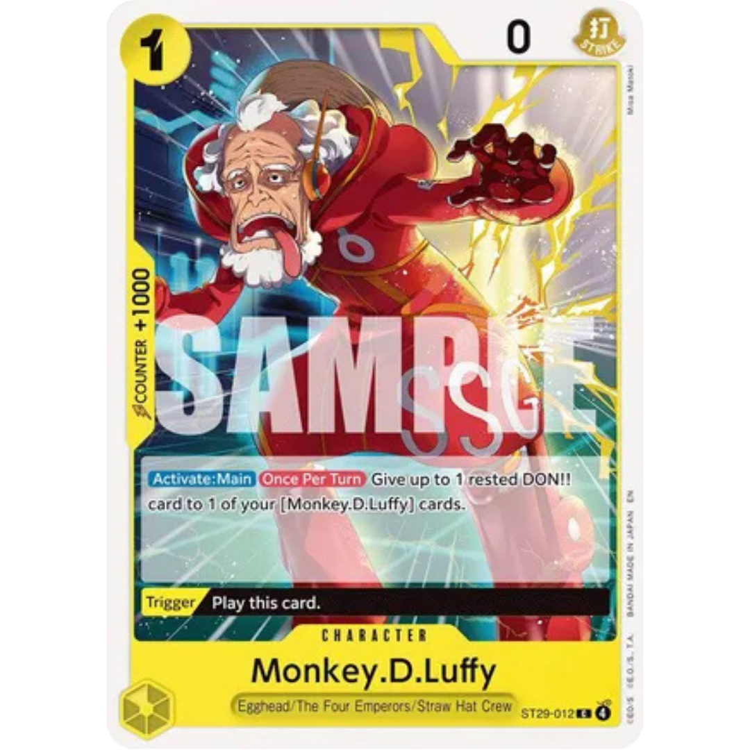 Monkey.D.Luffy (012) (ST29-012) - Starter Deck 29: Egghead