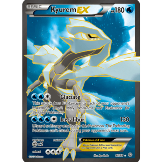 Kyurem EX (86 Full Art) 086/98  - Holofoil XY  Ancient Origins - Ultra Rare