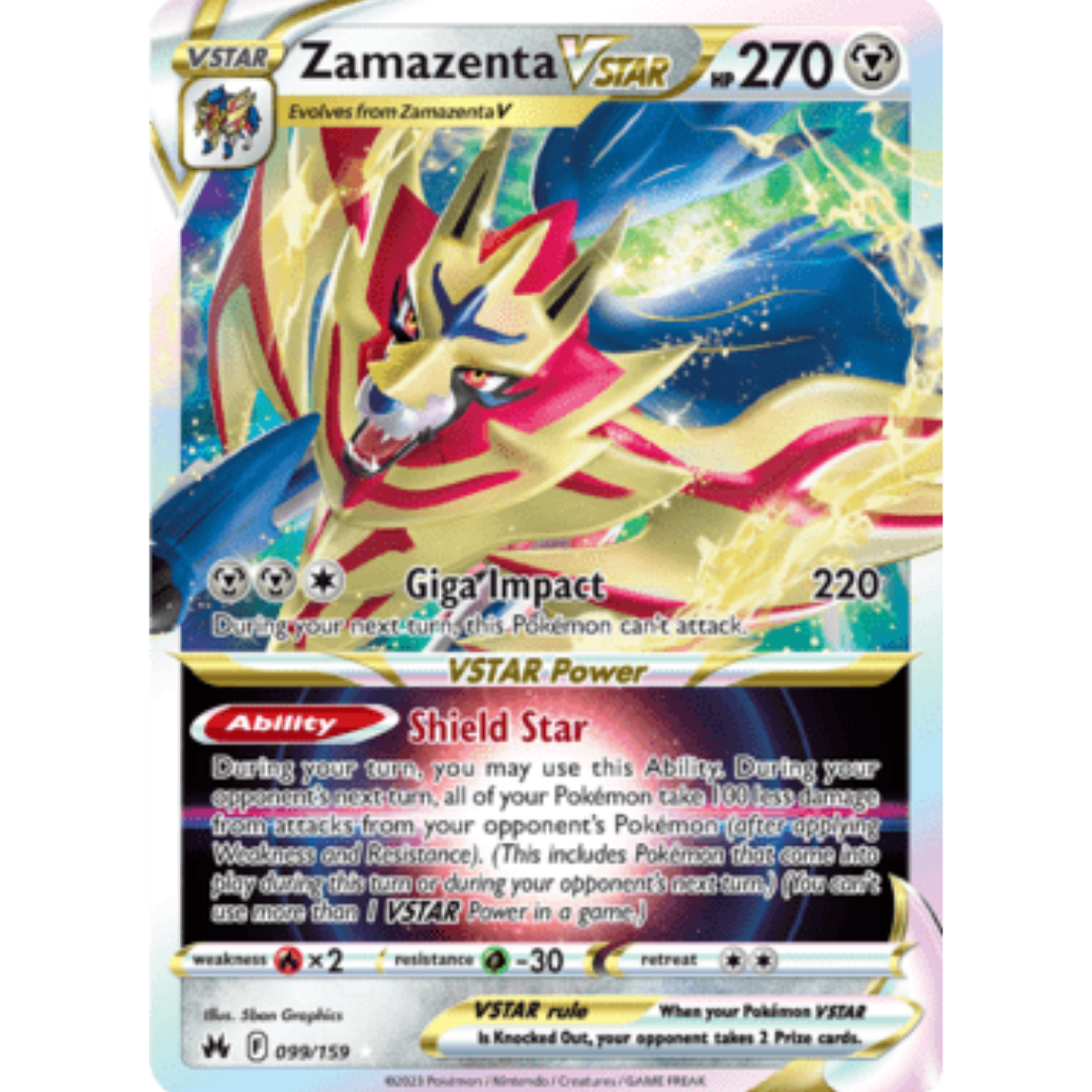 Zamazenta VSTAR (099/159) [Sword & Shield: Crown Zenith]