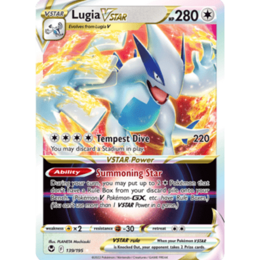 Lugia VSTAR (139/195) [Sword & Shield: Silver Tempest]