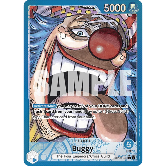 Buggy (042) (Parallel) (OP09-042) - Emperors in the New World