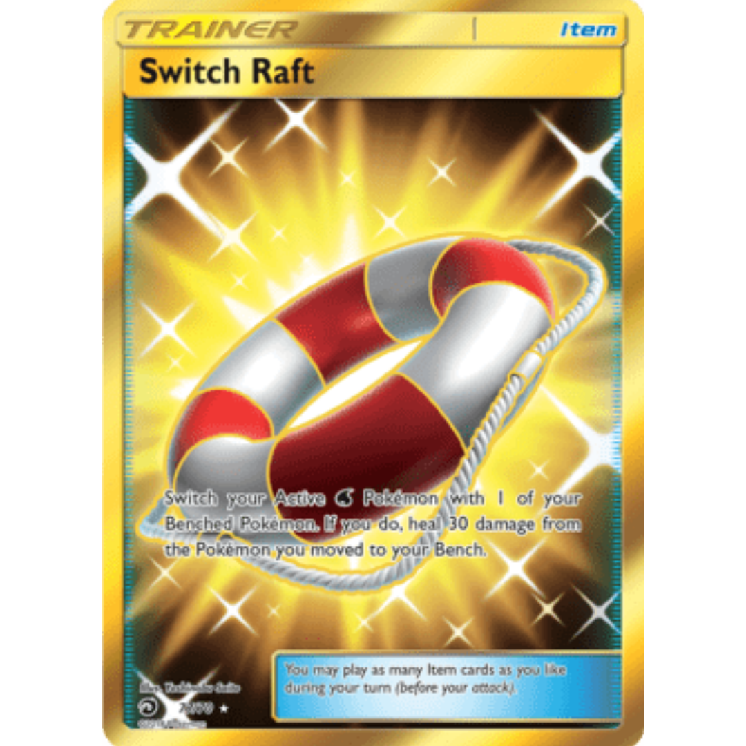 Switch Raft (Secret)  - Holofoil Dragon Majesty - Secret Rare