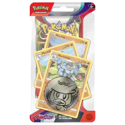 Scarlet & Violet Premium Checklane Blister [Machamp]