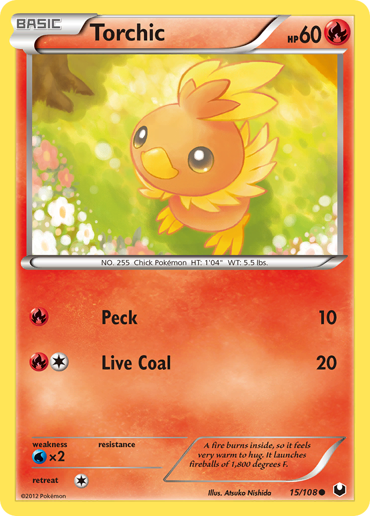 Torchic (15)  Dark Explorers - Common