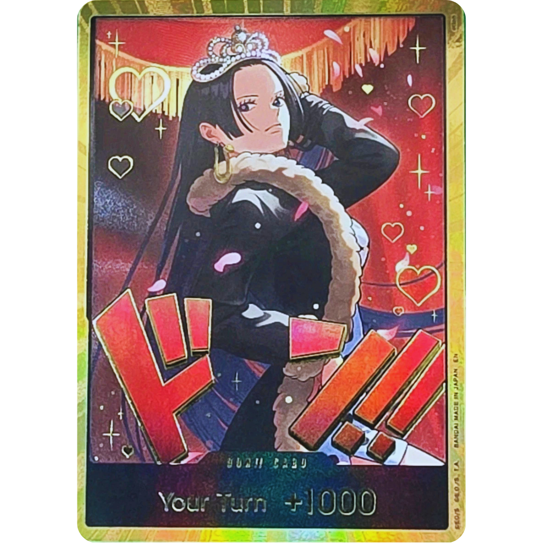 DON!! Card (Boa Hancock) (Gold) - Extra Booster: One Piece Heroines Edition Foil