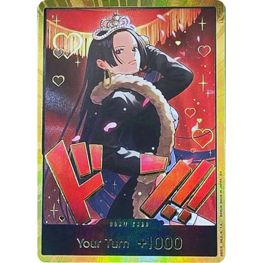 DON!! Card (Boa Hancock) (Gold) - Extra Booster: One Piece Heroines Edition Foil