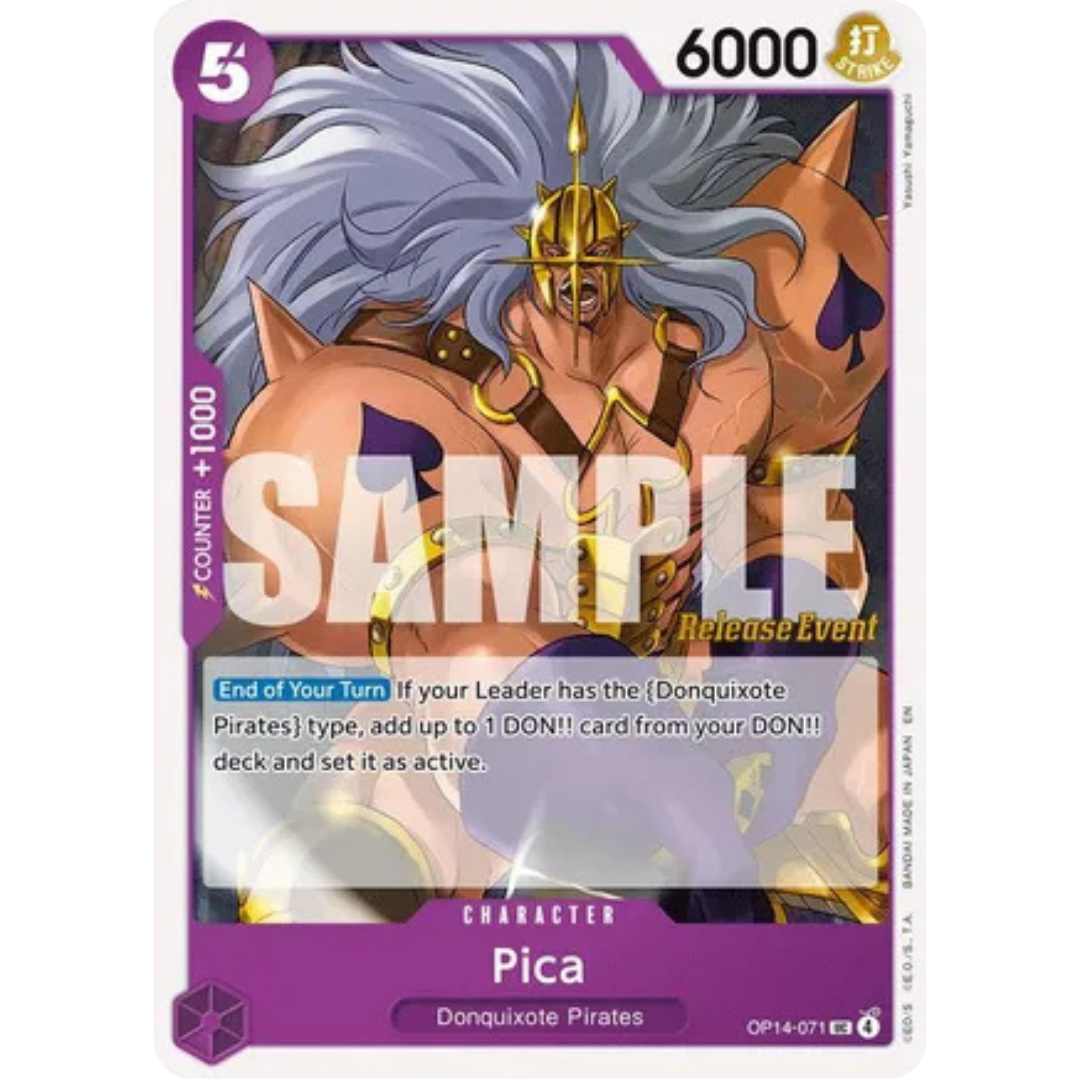 Pica (OP14-071) - The Azure Sea's Seven Release Event Cards