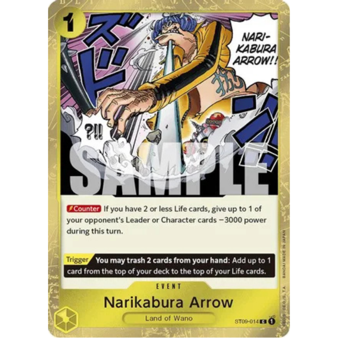 Narikabura Arrow (Jolly Roger Foil) (ST09-014) - Premium Booster -The Best- Foil