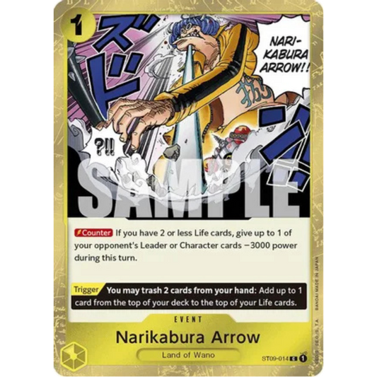 Narikabura Arrow (Jolly Roger Foil) (ST09-014) - Premium Booster -The Best- Foil