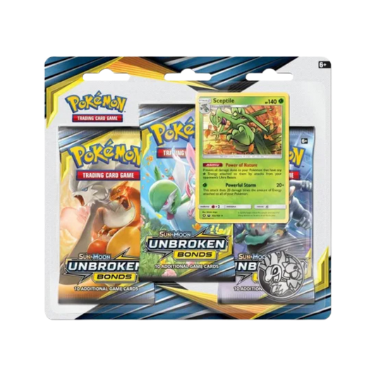 Unbroken Bonds 3 Pack Blister [Sceptile]