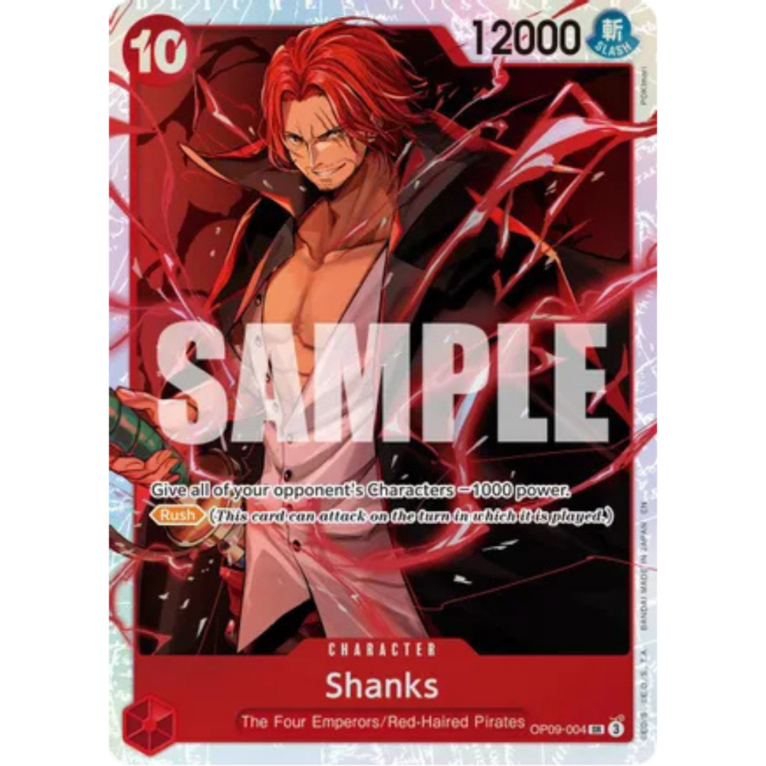 Shanks - OP09-004 (Reprint) (OP09-004) - Premium Booster -The Best- Vol. 2 Foil
