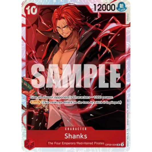 Shanks - OP09-004 (Reprint) (OP09-004) - Premium Booster -The Best- Vol. 2 Foil
