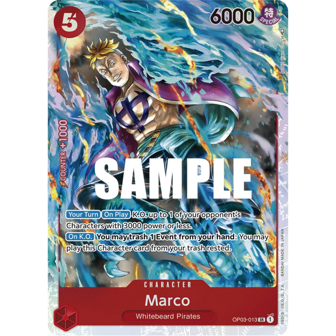 Marco (OP03-013) - Pillars of Strength Foil
