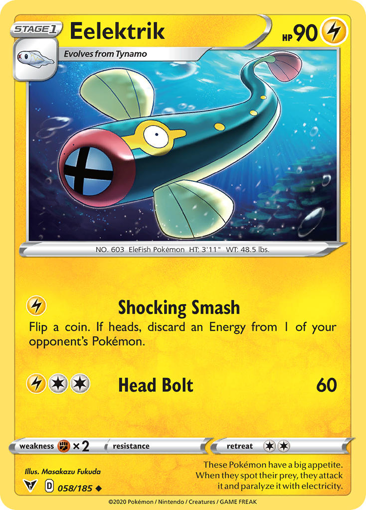 Eelektrik 058  SWSH04 Vivid Voltage - Uncommon