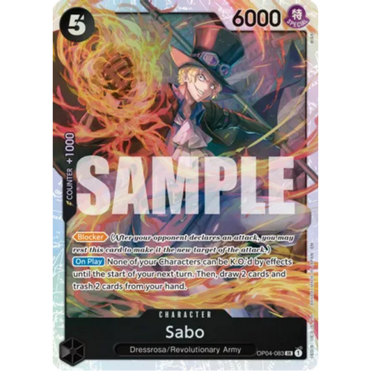 Sabo - OP04-083 (Reprint) (OP04-083) - Premium Booster -The Best- Vol. 2 Foil