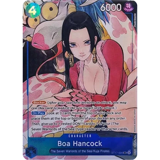 Boa Hancock (Illustration Box Vol.1) (ST17-004) - One Piece Promotion Cards Foil