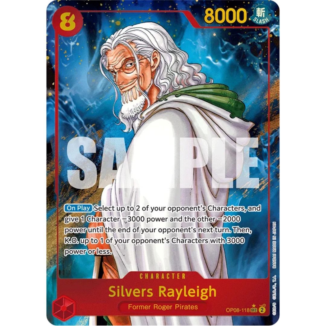 Silvers Rayleigh (Parallel) (OP08-118) - Two Legends Foil