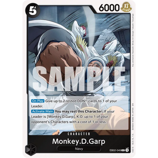 Monkey.D.Garp (EB02-049) - Extra Booster: Anime 25th Collection Foil