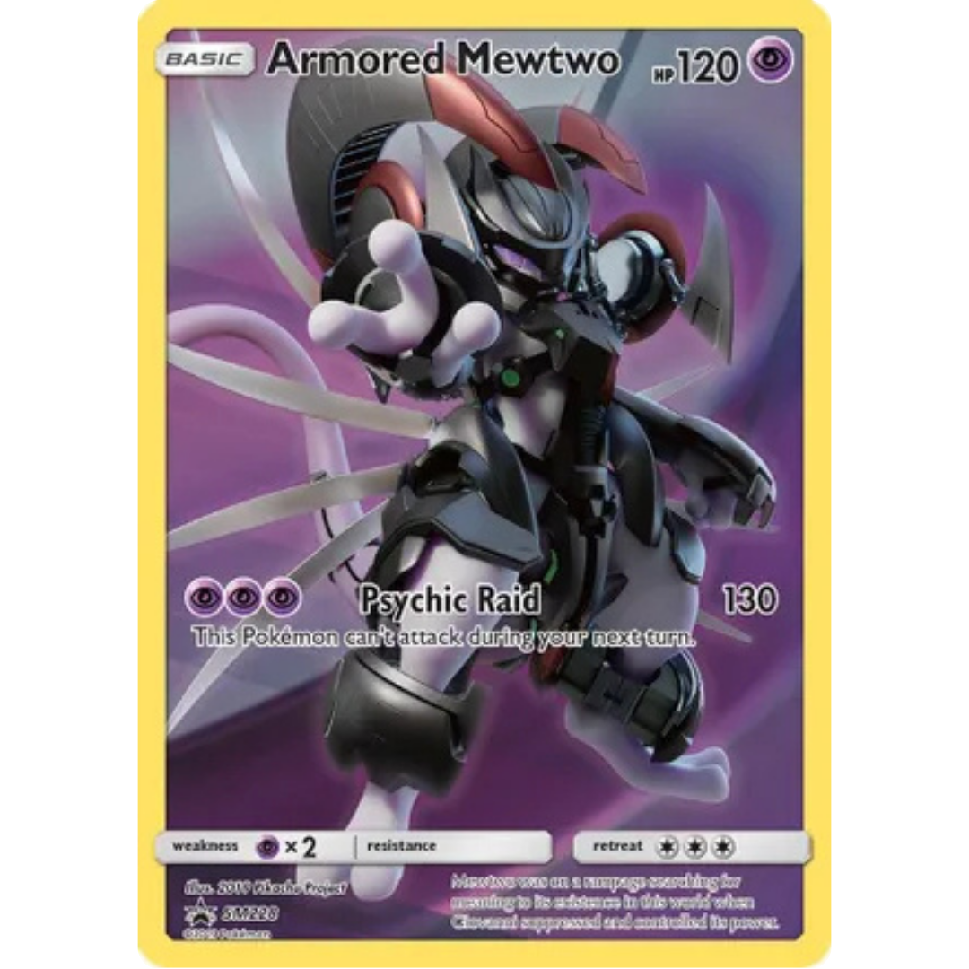 Armored Mewtwo SM228  - Holofoil SM Promos - Promo