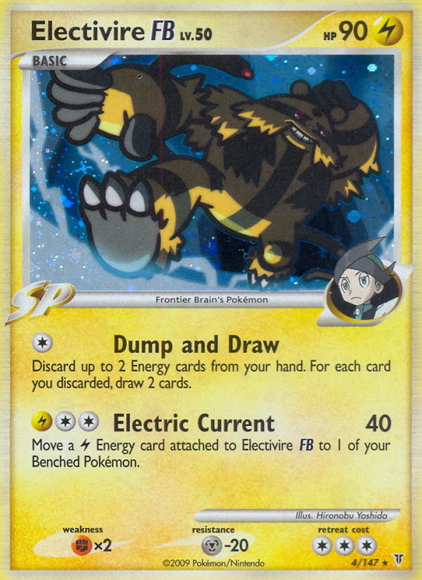 Electivire FB  - Holofoil Supreme Victors - Holo Rare