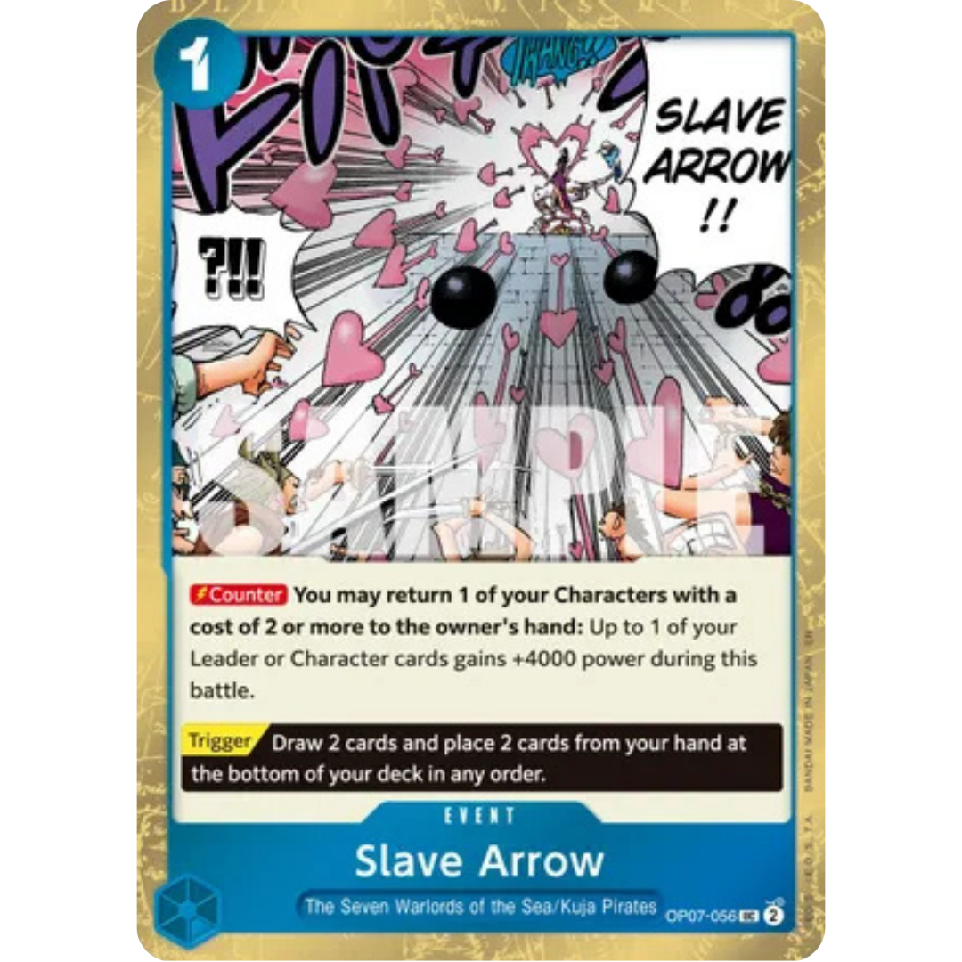 Slave Arrow (Pirate Foil) (OP07-056) - Premium Booster -The Best- Vol. 2 Foil
