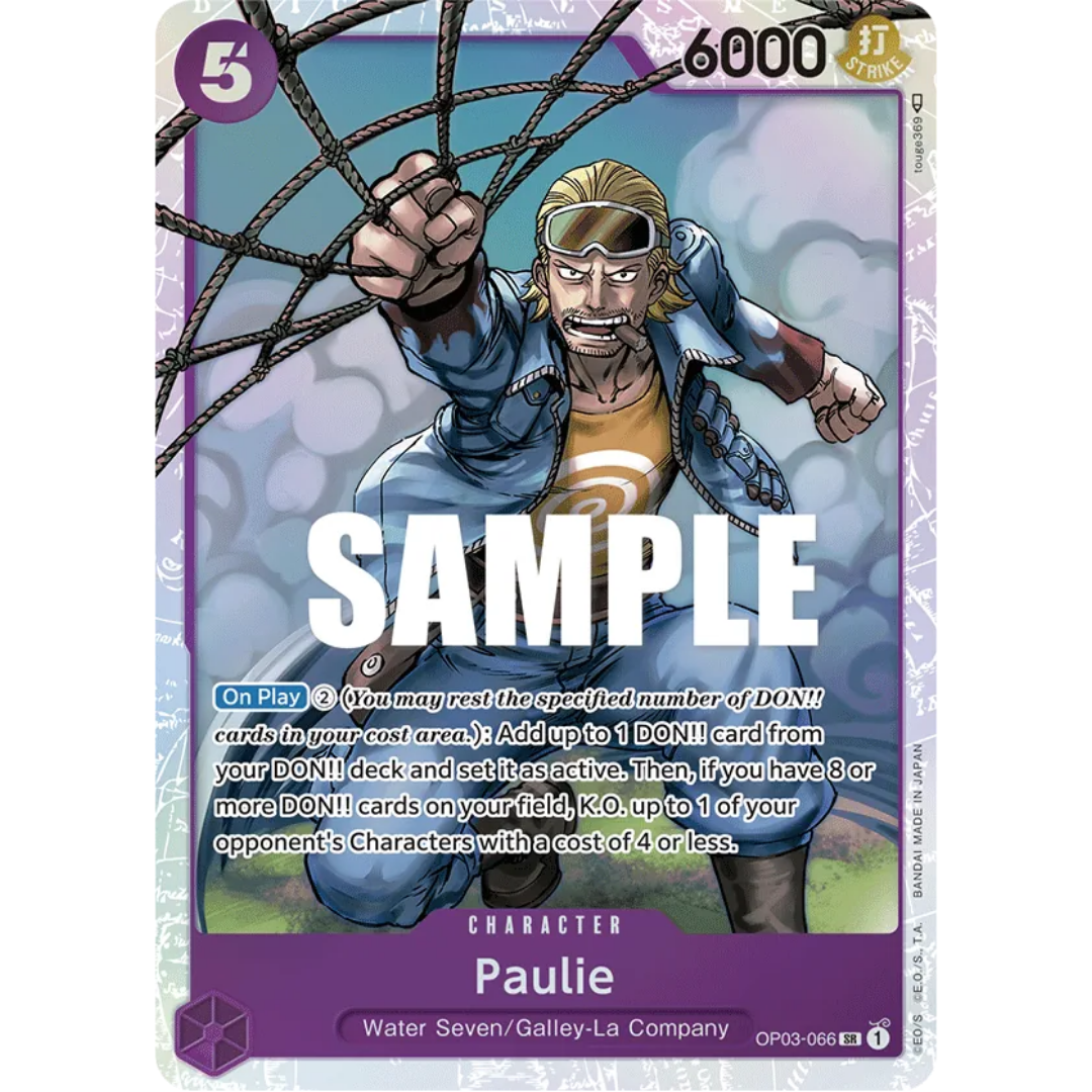 Paulie (OP03-066) - Pillars of Strength Foil
