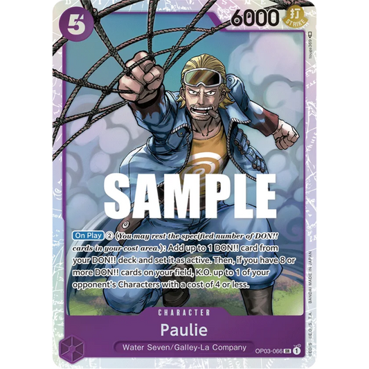 Paulie (OP03-066) - Pillars of Strength Foil