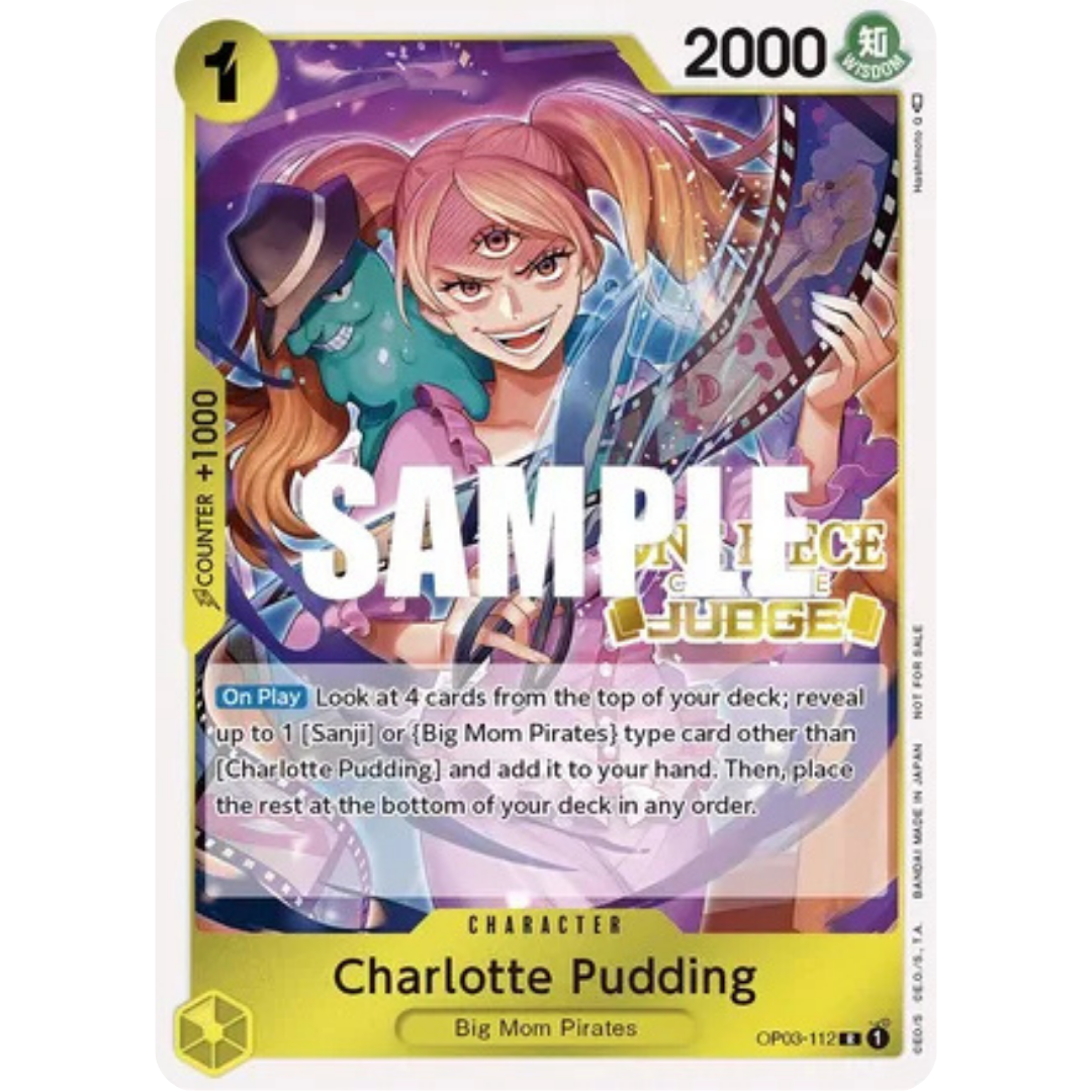 Charlotte Pudding (Judge Pack Vol. 2) (OP03-112) - One Piece Promotion Cards Foil