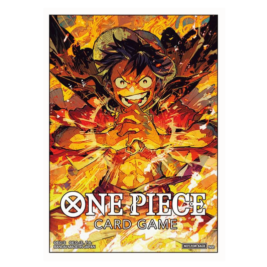 One Piece Official Sleeves 10-Pack - Monkey D. Luffy