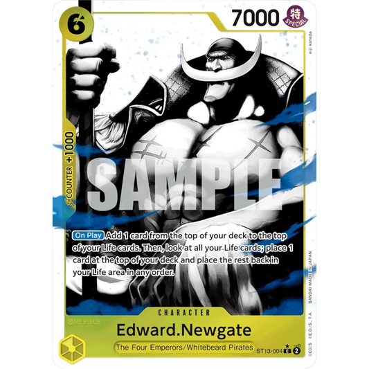 Edward.Newgate (Parallel) (ST13-004) - Ultra Deck: The Three Brothers Foil