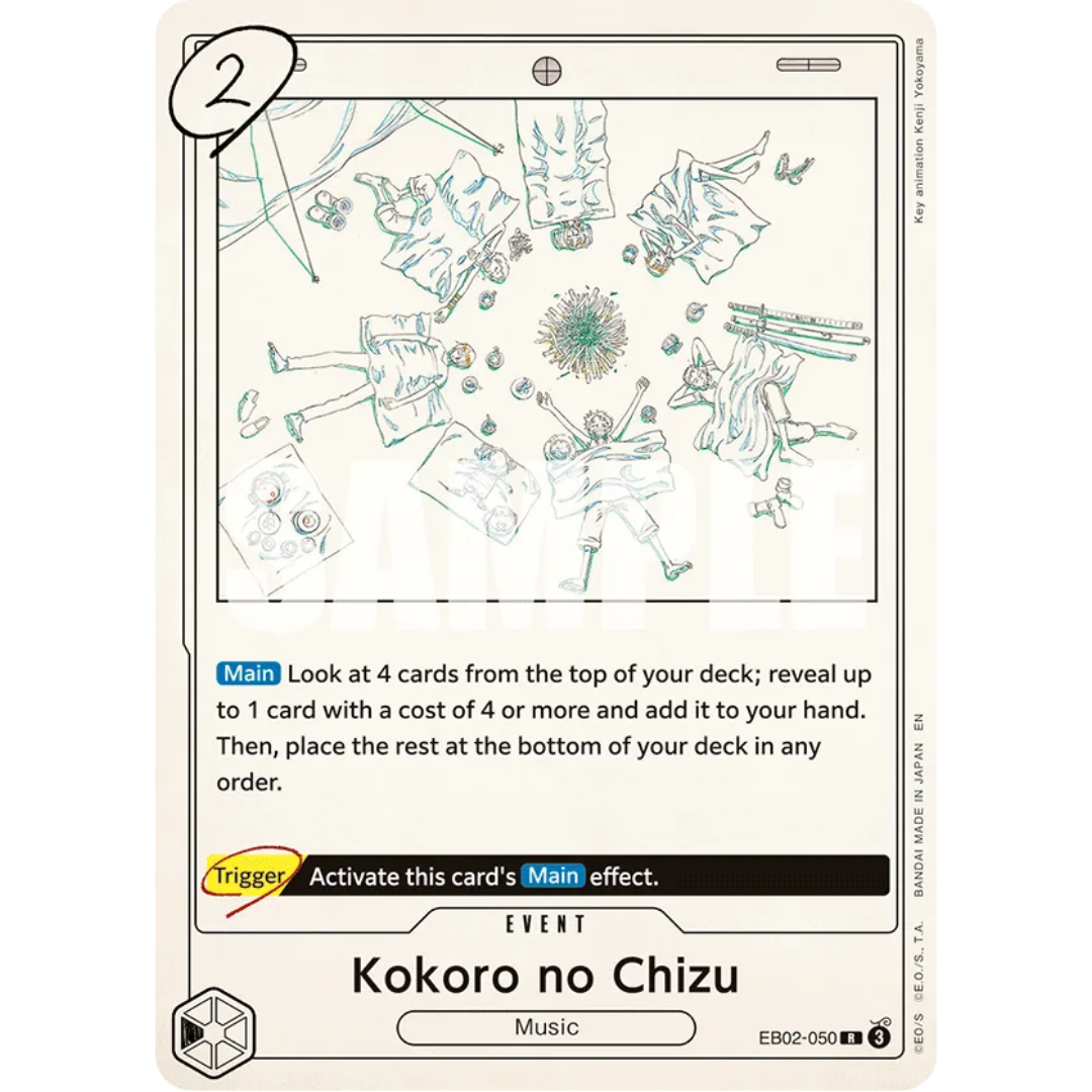 Kokoro no Chizu (EB02-050) - Extra Booster: Anime 25th Collection Foil