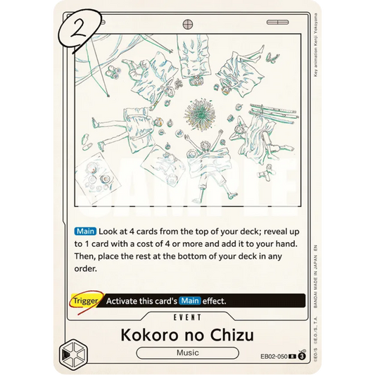 Kokoro no Chizu (EB02-050) - Extra Booster: Anime 25th Collection Foil