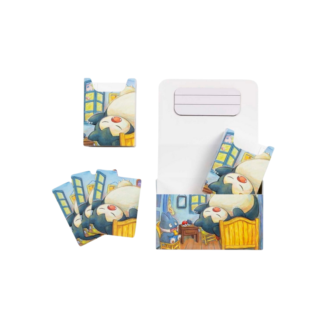 Double Deck Box - Munchlax and Snorlax (Pokemon Center x Van Gogh Museum)