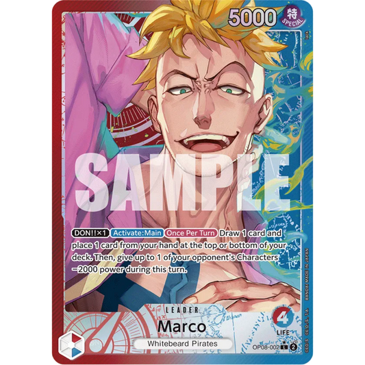 Marco (Parallel) (OP08-002) - Two Legends Foil