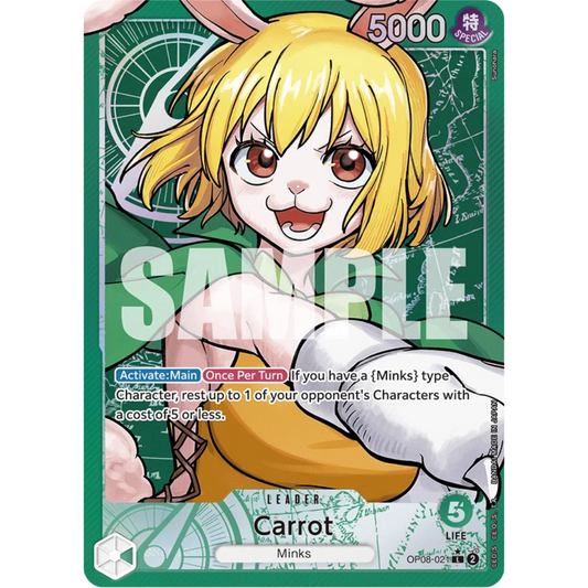 Carrot (021) (Parallel) (OP08-021) - Two Legends Foil