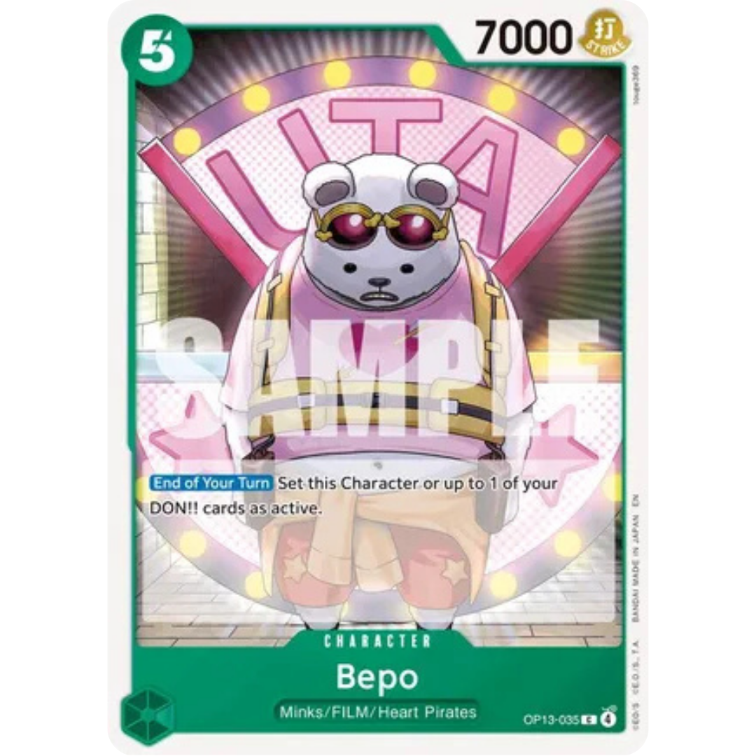 Bepo (OP13-035) - Carrying On His Will