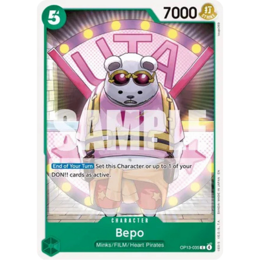 Bepo (OP13-035) - Carrying On His Will