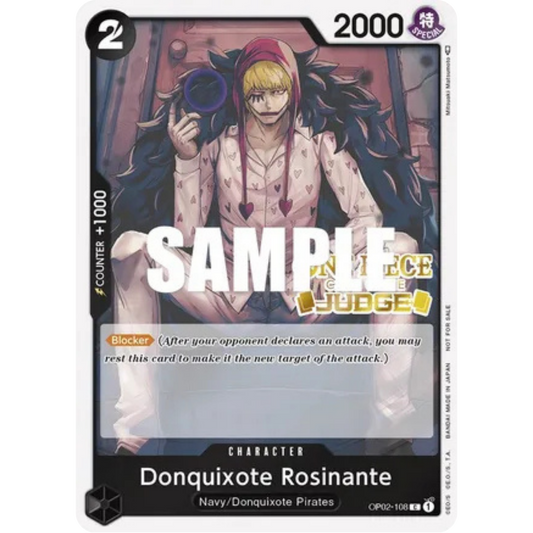 Donquixote Rosinante (Judge Pack Vol. 2) (OP02-108) - One Piece Promotion Cards Foil