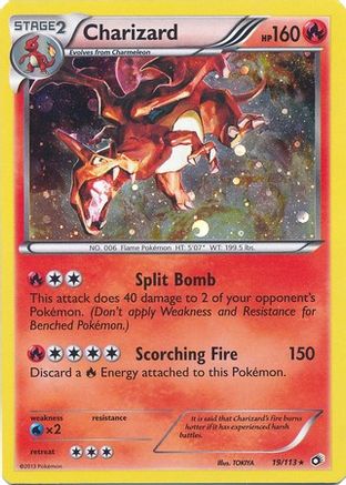 Charizard 019/113  - Holofoil Miscellaneous Cards & Products - Promo