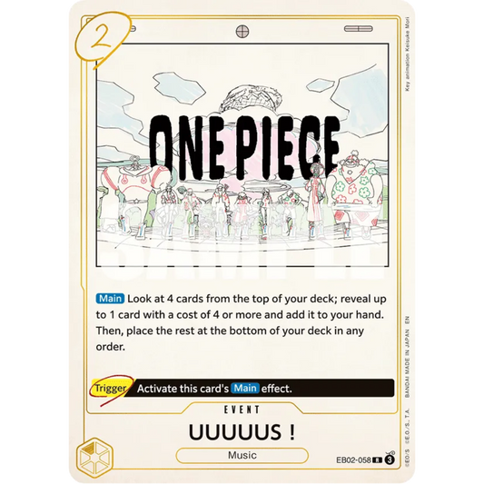 UUUUUS! (EB02-058) - Extra Booster: Anime 25th Collection Foil