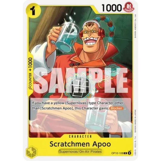 Scratchmen Apoo (OP10-108) - Royal Blood