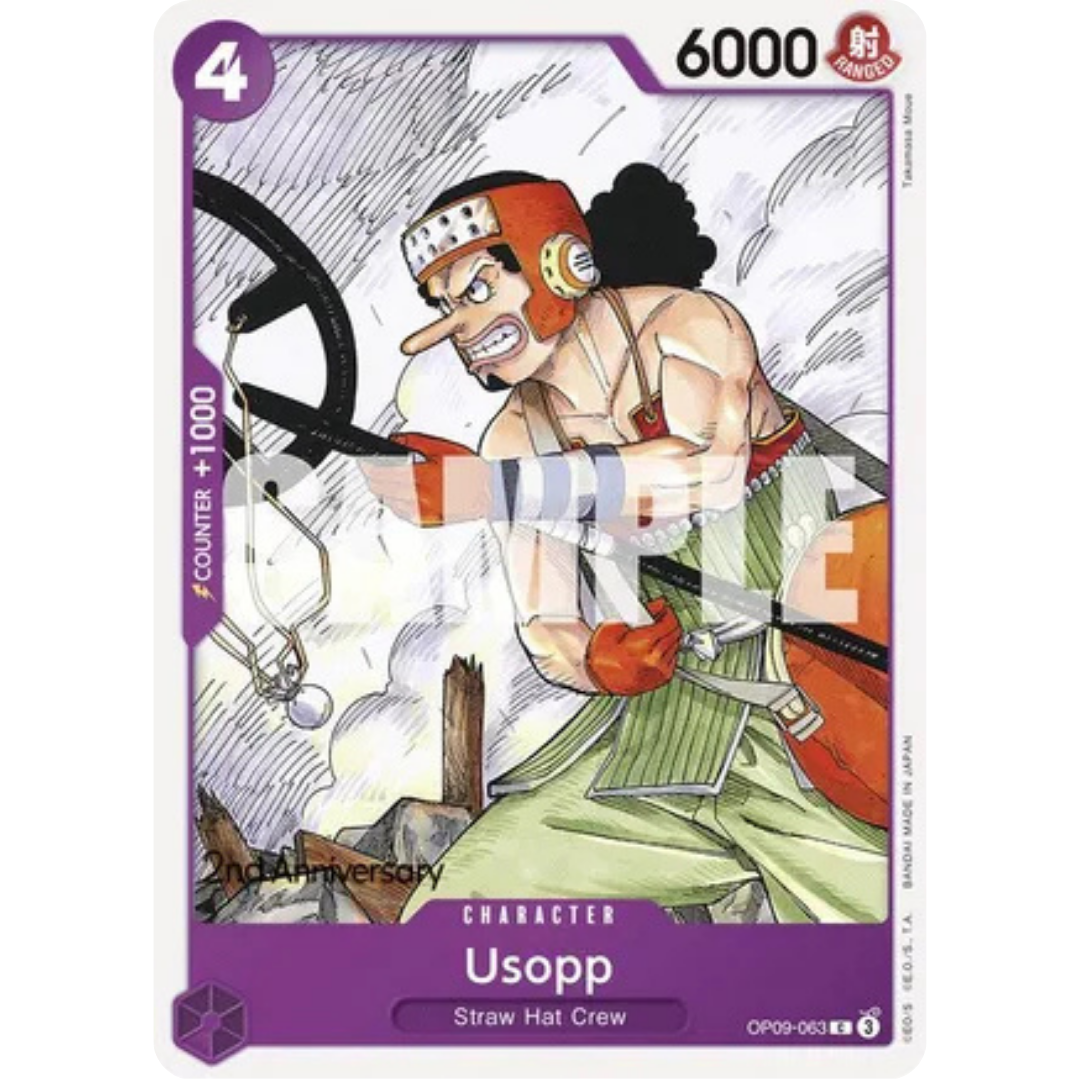 Usopp (063) (OP09-063) - Emperors in the New World: 2nd Anniversary Tournament Cards