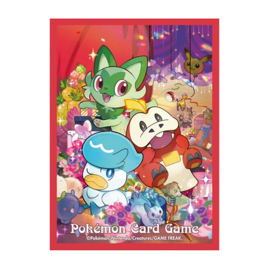 Card Sleeves - Gift of Sprigatito, Fuecoco, & Quaxly (64-Pack)