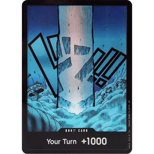 DON!! Card (Enel Lightning) (Double Pack Set Vol. 10) - Adventure on Kami's Island Foil