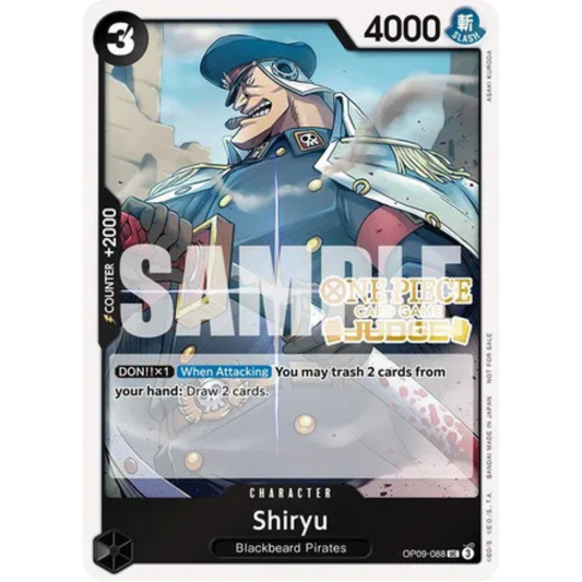 Shiryu (Judge Pack Vol. 5) (OP09-088) - One Piece Promotion Cards Foil