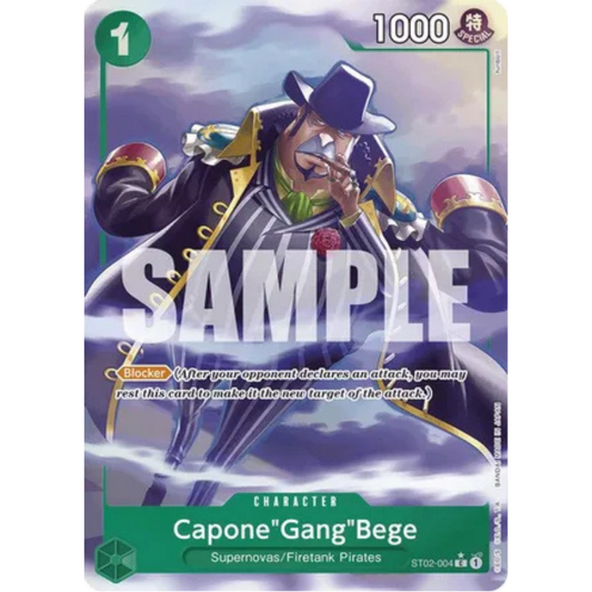 Capone"Gang"Bege (ST02-004) (Alternate Art) (ST02-004) - Premium Booster -The Best- Foil