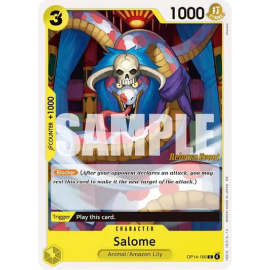 Salome (OP14-106) - The Azure Sea's Seven Release Event Cards