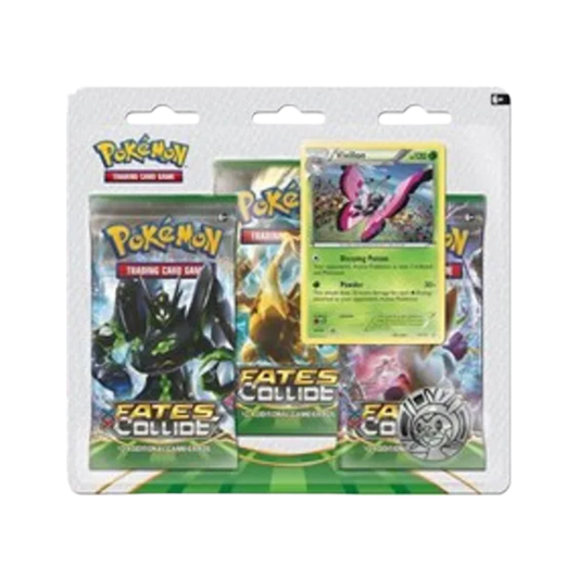 Fates Collide Three Pack Blister [Vivillon]