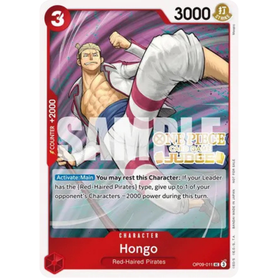 Hongo (Judge Pack Vol. 5) (OP09-011) - One Piece Promotion Cards Foil